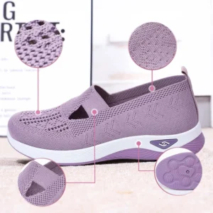 Lightweight Women’s Flexstep Comfortable Walking Slip-On Shoes
